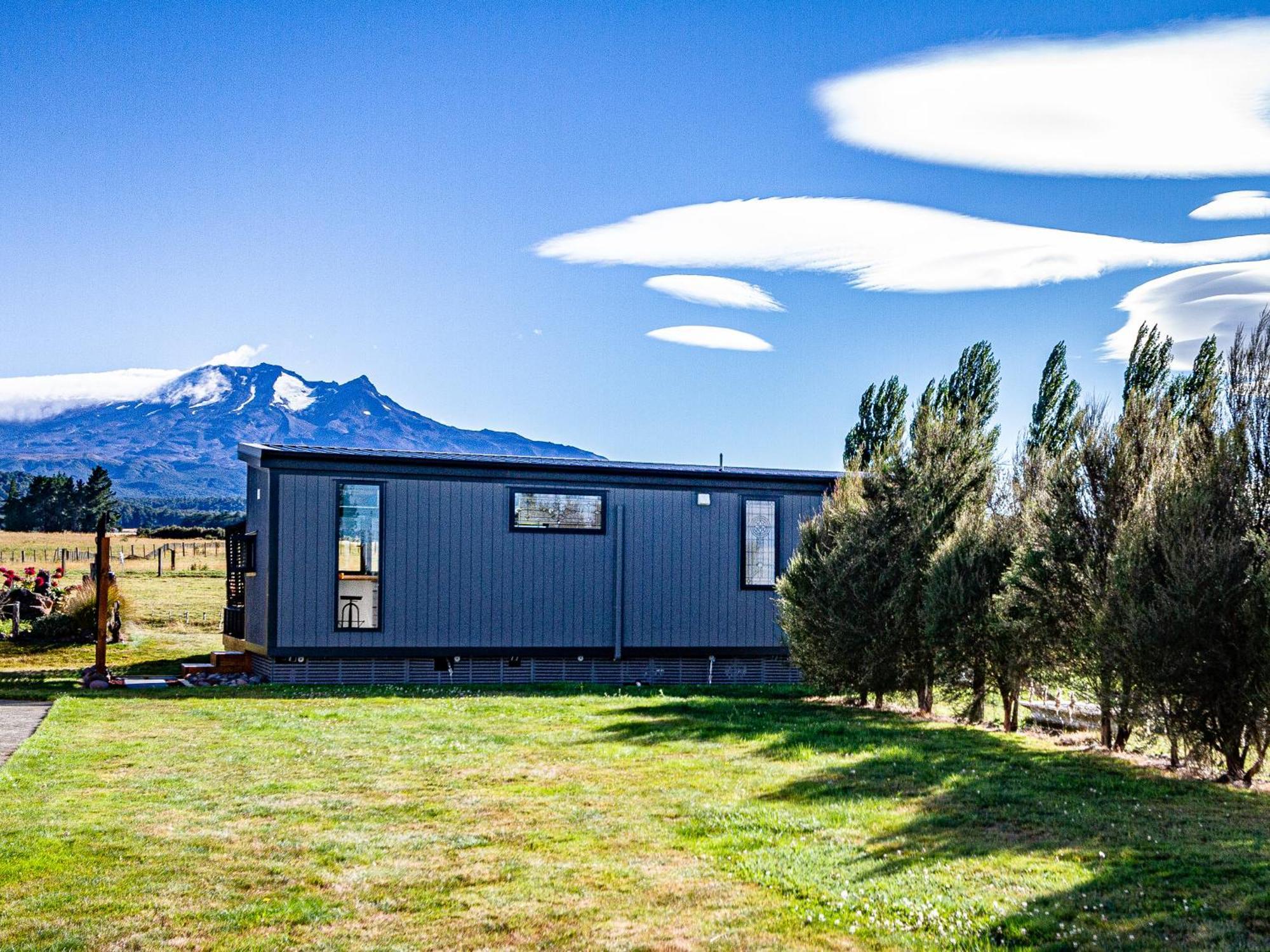 Mangateitei Views - Rangataua Tiny Home Ohakune Eksteriør bilde