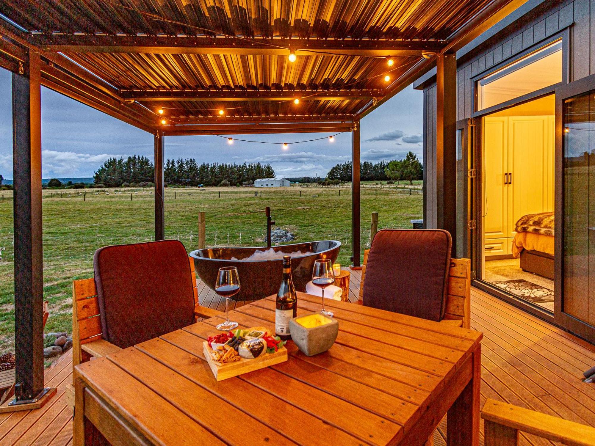 Mangateitei Views - Rangataua Tiny Home Ohakune Eksteriør bilde