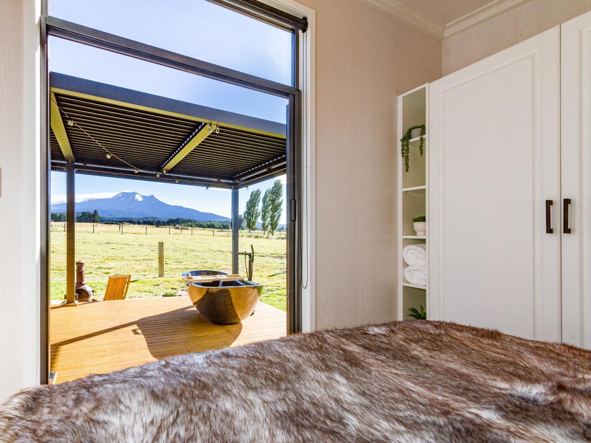 Mangateitei Views - Rangataua Tiny Home Ohakune Eksteriør bilde