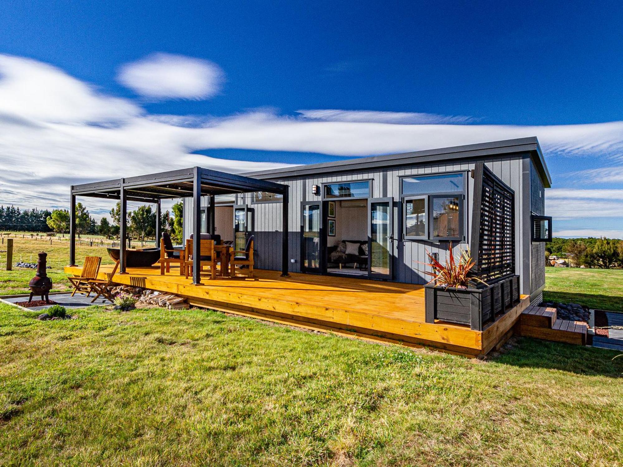 Mangateitei Views - Rangataua Tiny Home Ohakune Eksteriør bilde